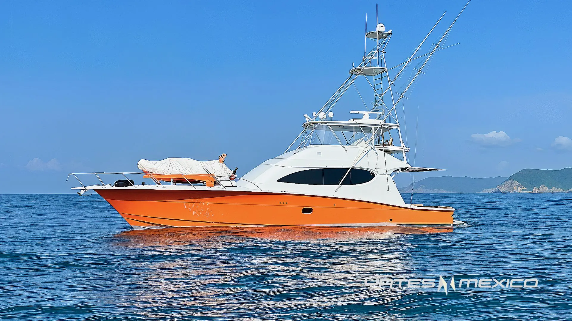 2006 Hatteras 64’ Convertible – Fully Refit 2023 | For Sale in YatesMexico - 2