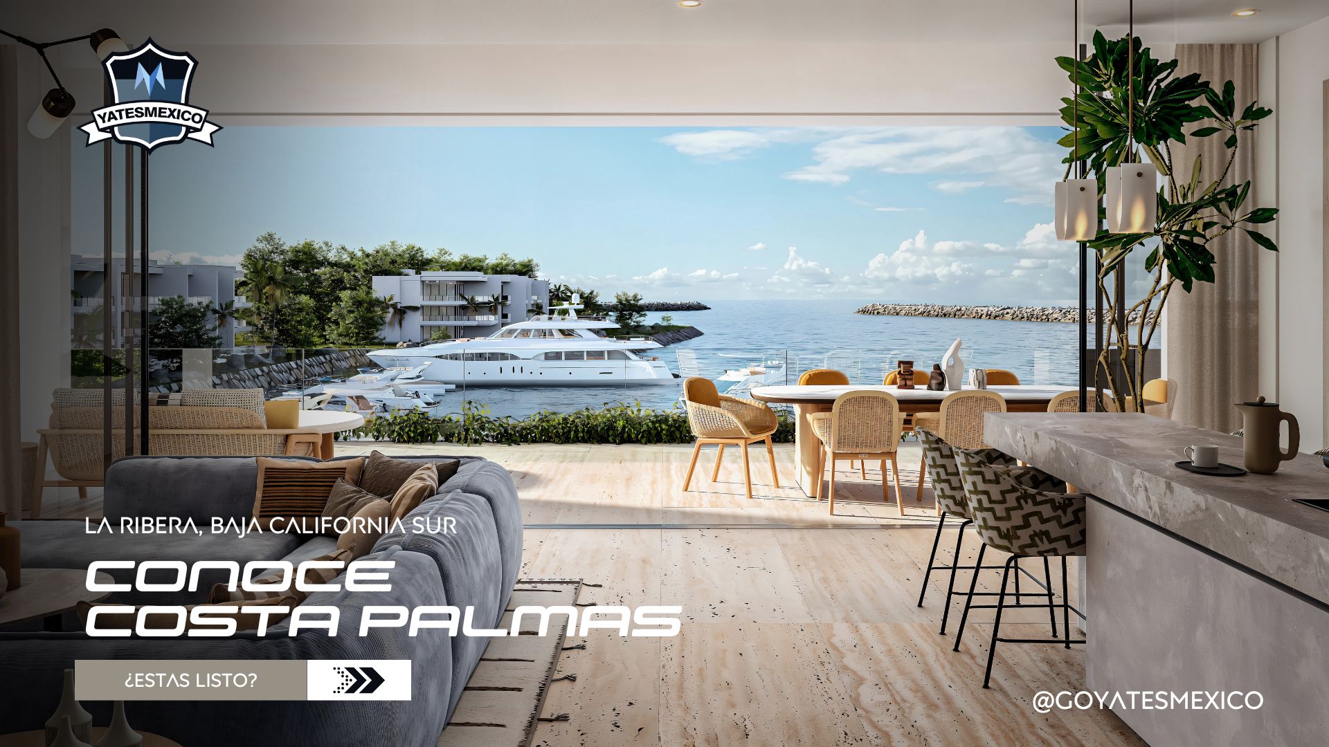 Costa Palmas – Villas de Lujo Frente al Mar con Marina Privada en La Ribera