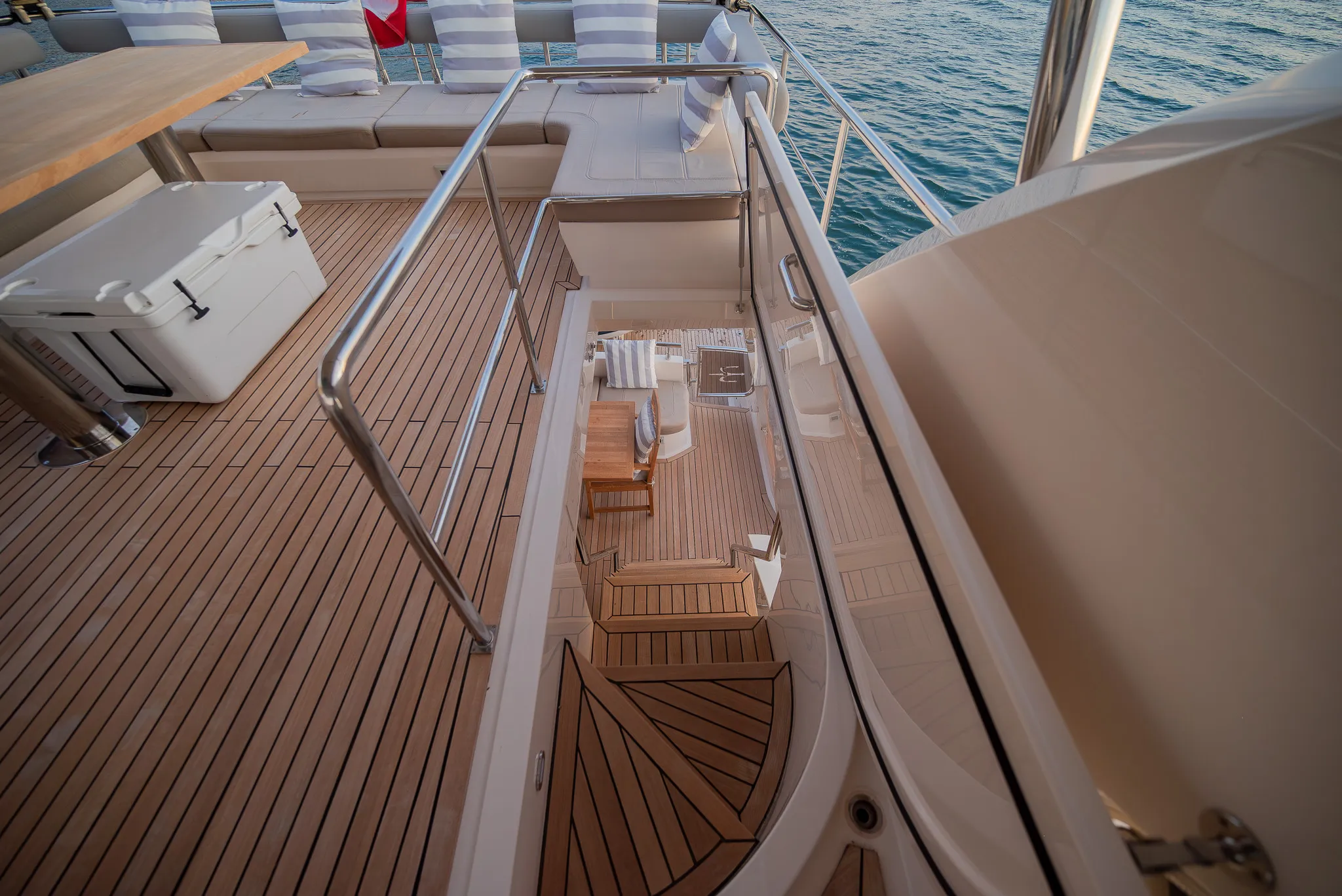 Baltra 68 Aftdeck Flybridge 06 · Yates México · La Paz BCS