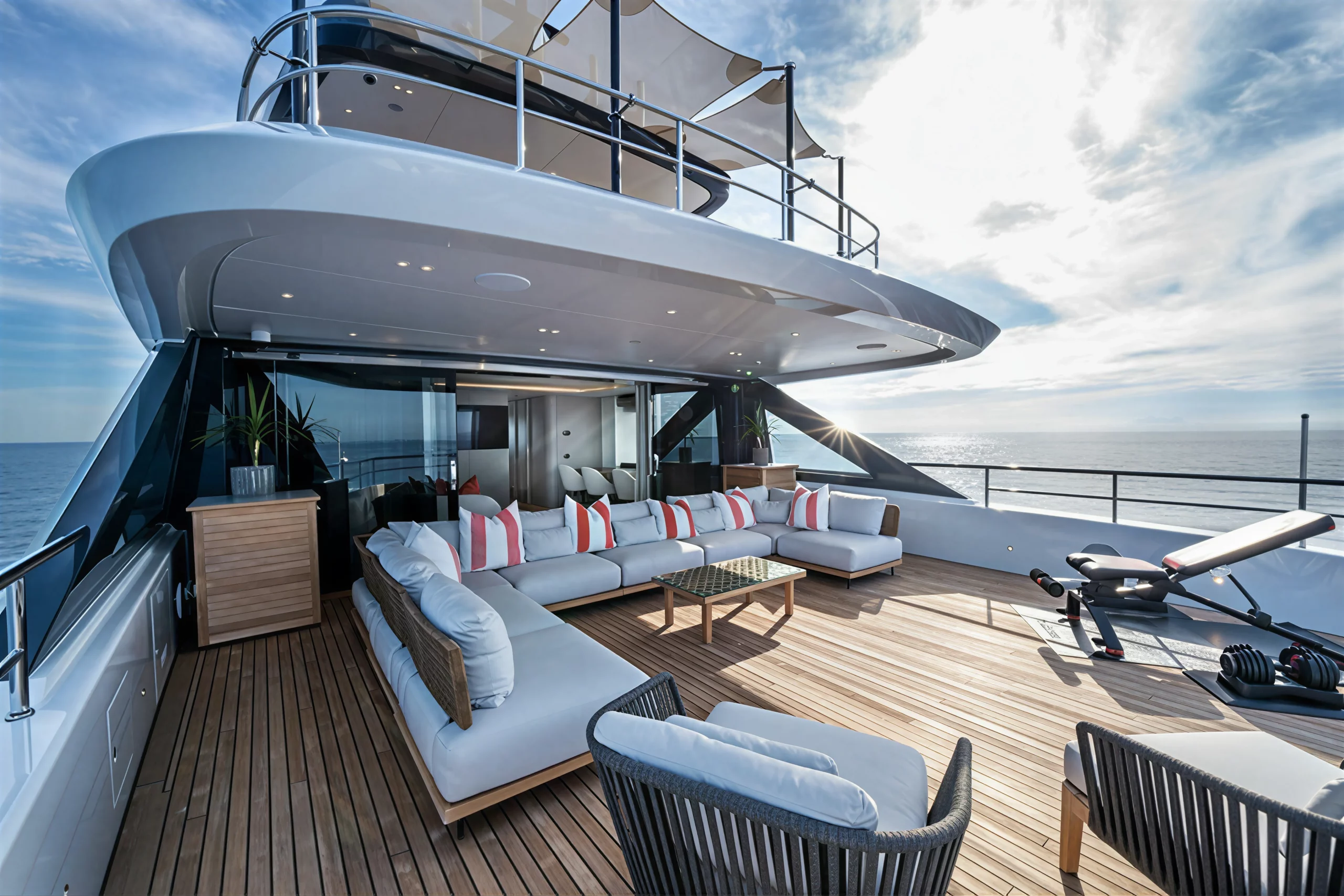 Stern view