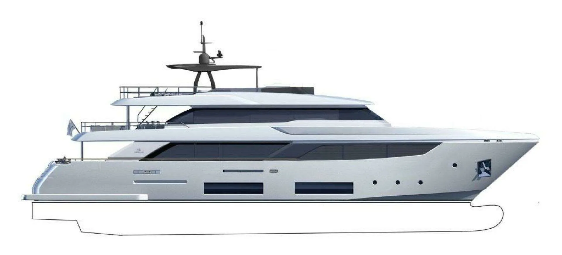 Custom Line Navetta 108 · Yate de lujo 108 ft · Yates México